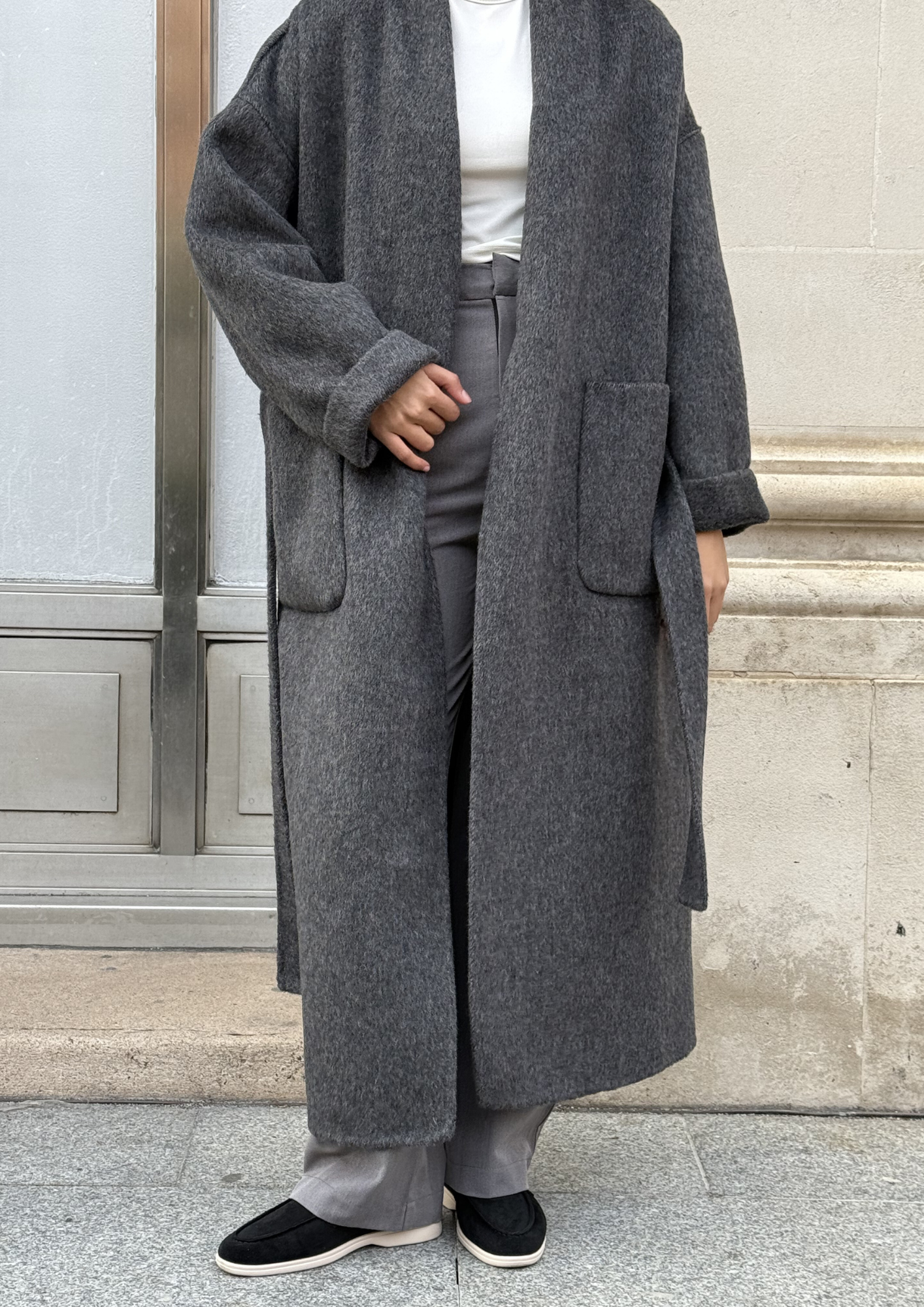 The Sunday Coat - Grey