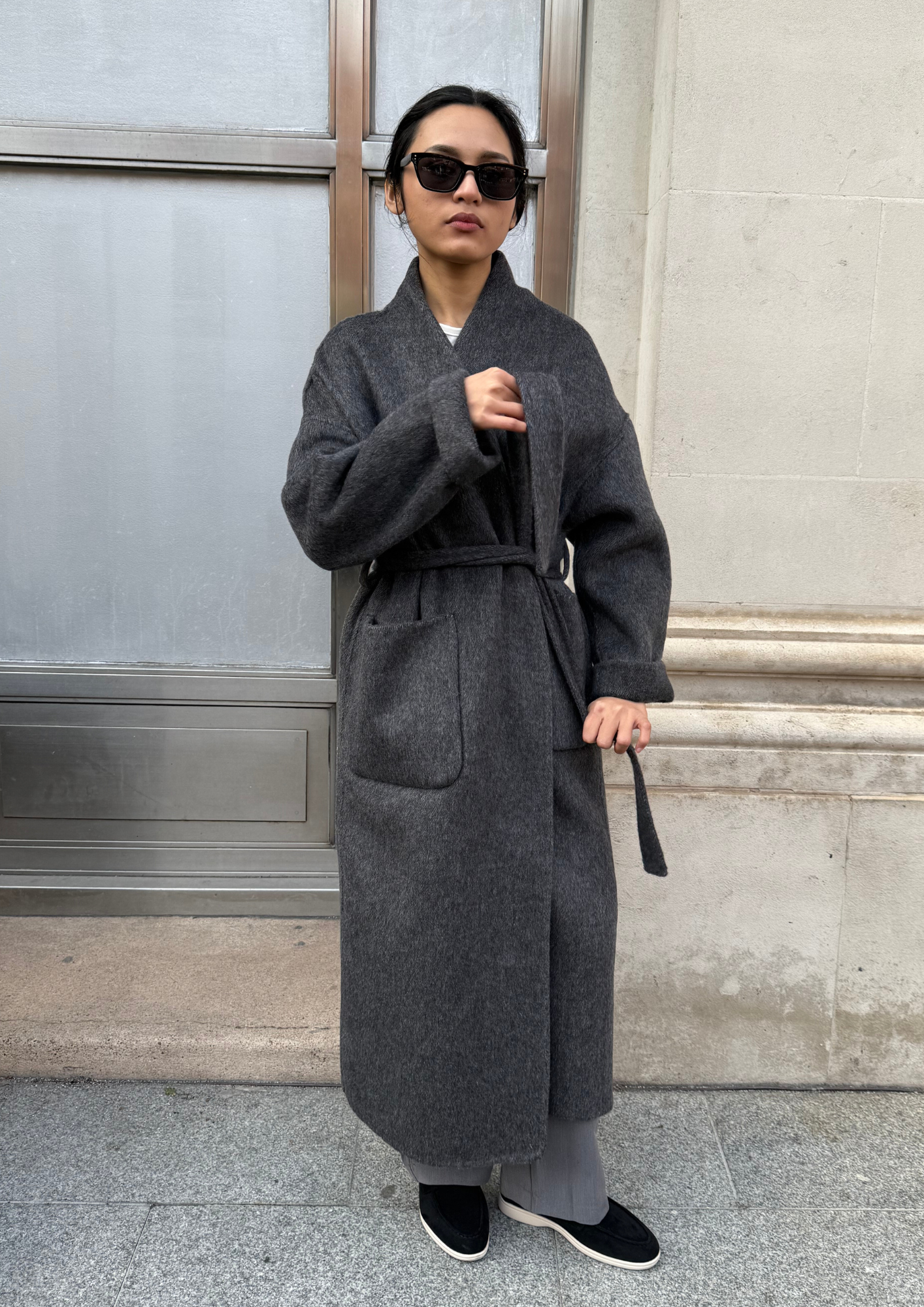 The Sunday Coat - Grey