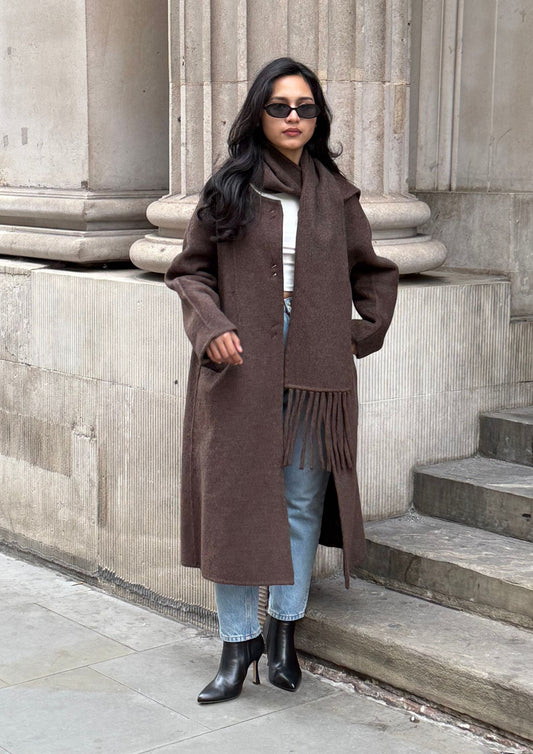 The Neighbour Coat - Brown